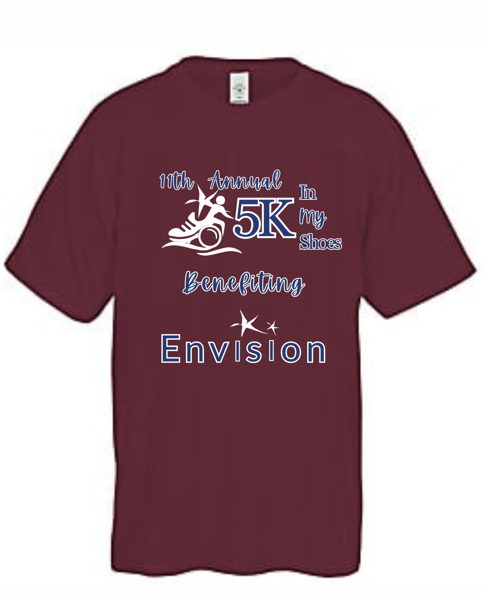 11th Annual 5K Shirt Front